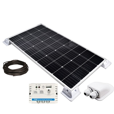 100 W 18 V Wohnmobil-Solarpanel-Kit für Wohnmobil-Wohnwagen