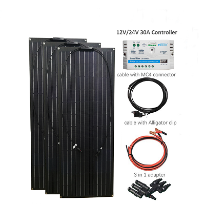 Off Grid flexibles Solarpanel 300w Solarpanelsystem Für Wohnmobil-Solarpanelsystem